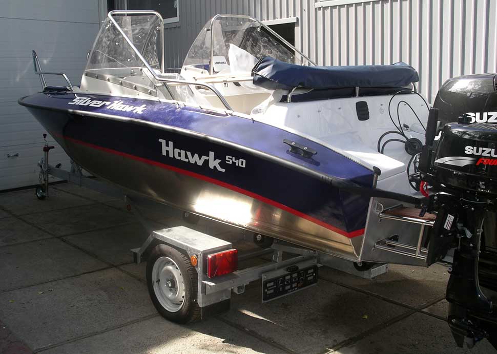прицеп для катера silver hawk dc 540