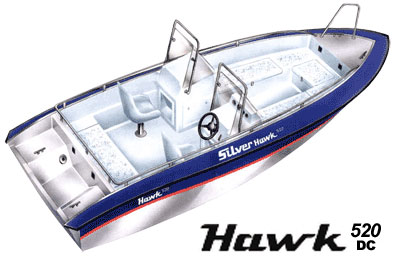 рыболовный катер Silver Hawk dc 520