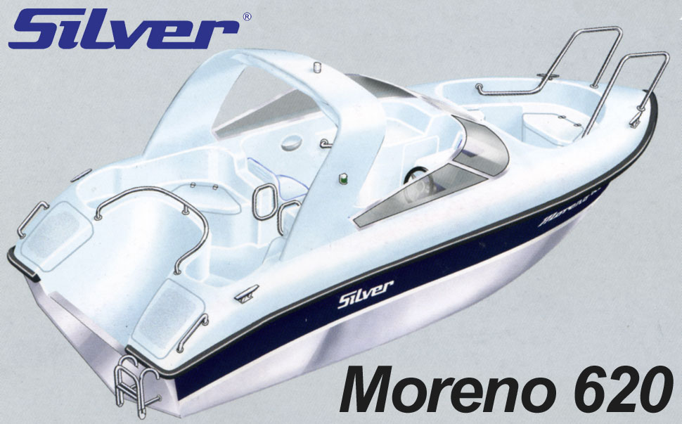 внешний вид катера Silver Moreno
