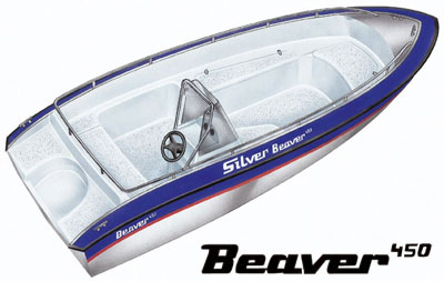 прогулочный катер Silver Beaver 450